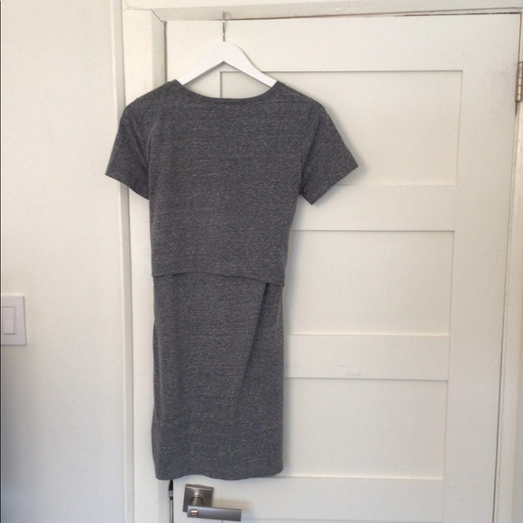 Club Monaco Tie-Up Tshirt Dress Size S - Picture 2 of 6